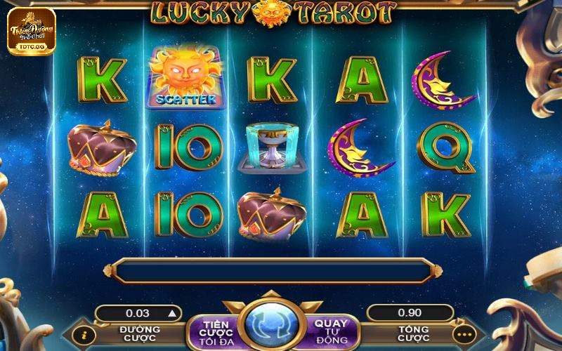 Lucky Tarot trò chơi Slot ăn tiền thật có cách chơi đơn giản